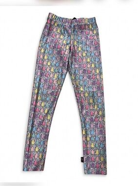 PIXIELANE - Girls Multicolor Glitter gummy bear Leggings